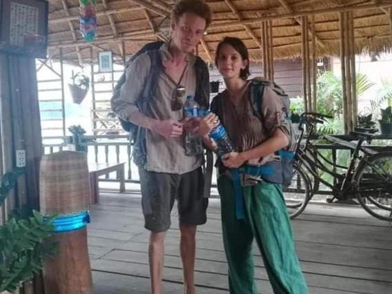 Champa Guesthouse Muang Không Esterno foto