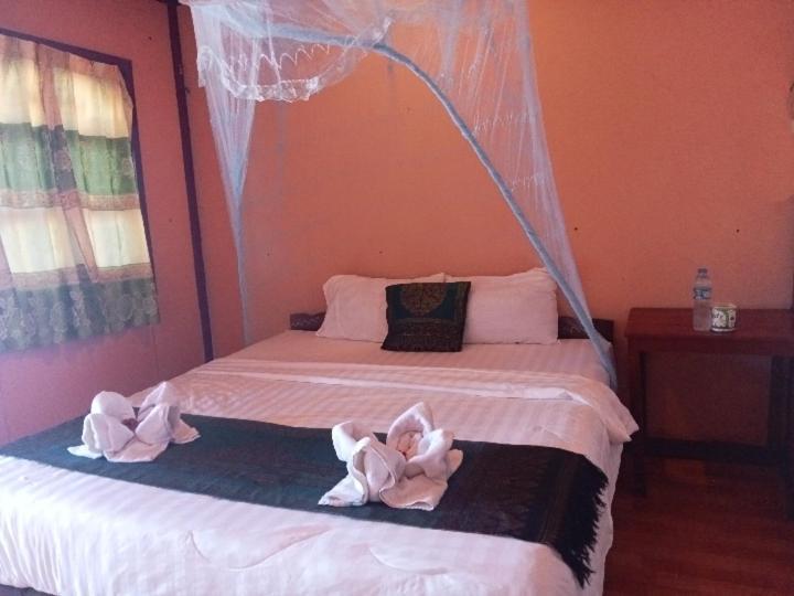 Champa Guesthouse Muang Không Esterno foto