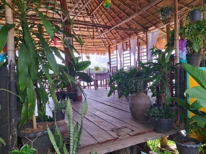 Champa Guesthouse Muang Không Esterno foto